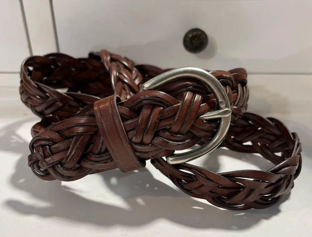 AMERICAN EAGLE OUTFITTERS Brown Woven Belt - Image 2