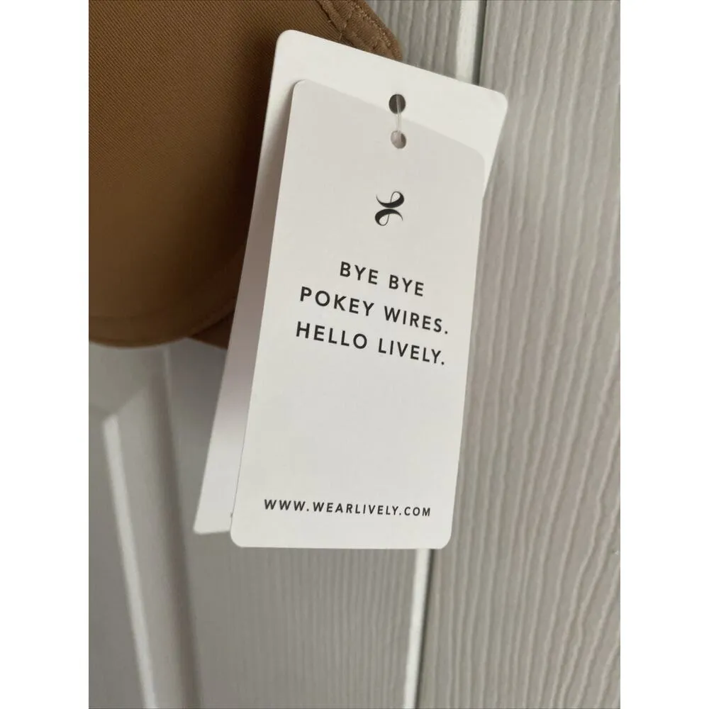 All You Lively 32B Bra New‎ Wireless Bra Brown Size undefined - Image 3