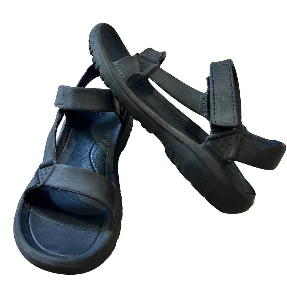 Teva Hurricane Drift Sandals Black Unisex Size 11W/9M Outdoor Casual - Image 5