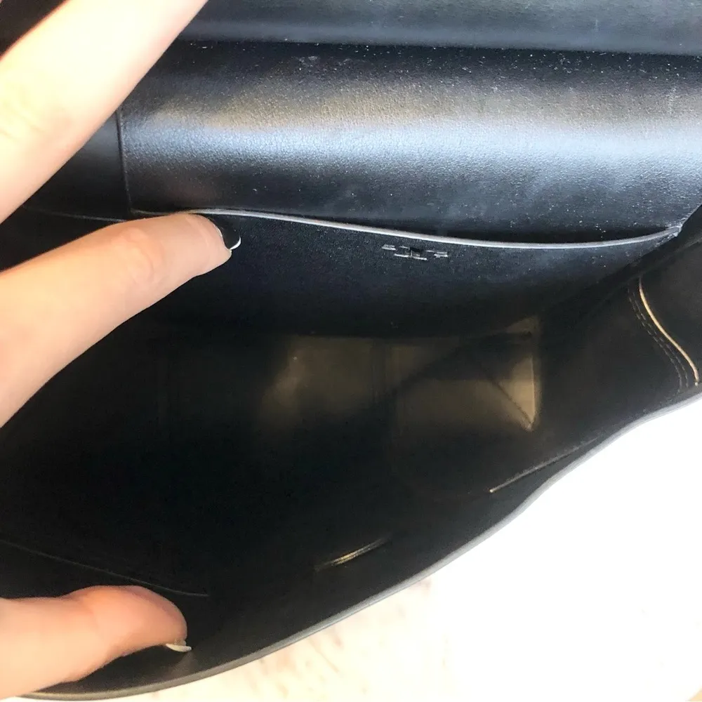 Black Tory Burch Block T Backpack OS - Image 9