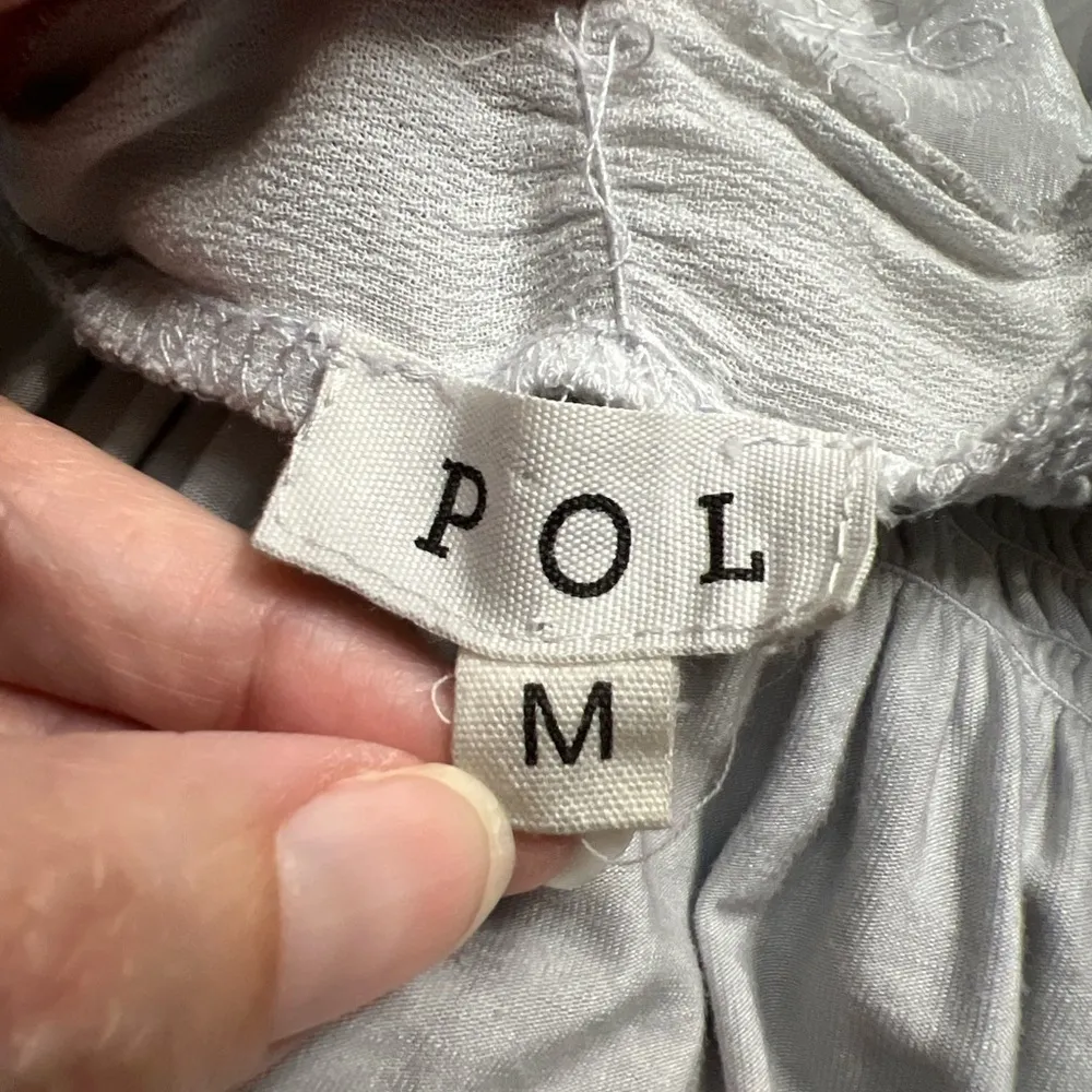 POL‎ Grey Lace Accent Lightweight Cardigan - Image 7