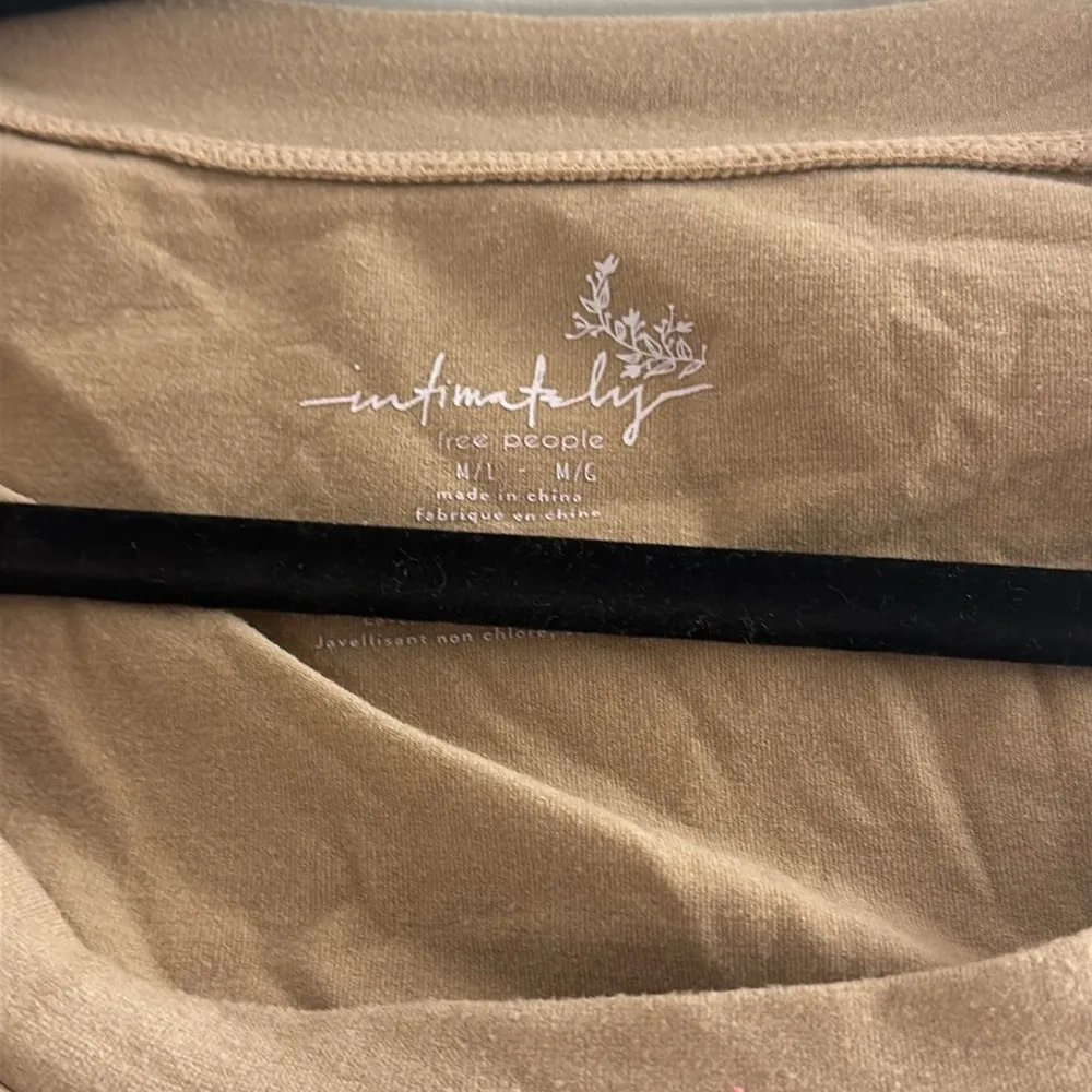 Free People Intimately Scoop Neck Top Tan - Image 3