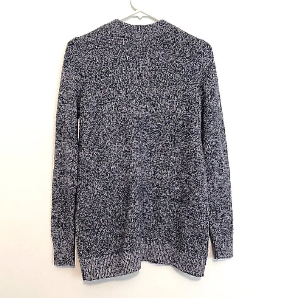 NEW NWT SONOMA Allover Stitch Cardigan Teal Lilac Lavender Pink Open Sweater XS - Image 11