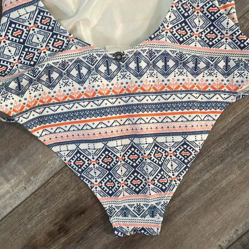 EUC OndadeMar Nogal One Piece Swimsuit Large Blue - Image 10