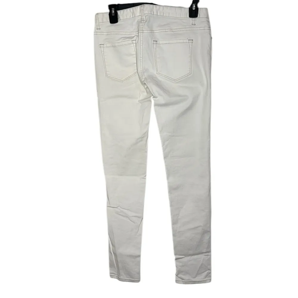 Giordano Jeans Mid Rise White Skinny Jeans Korean size 28 - Image 2