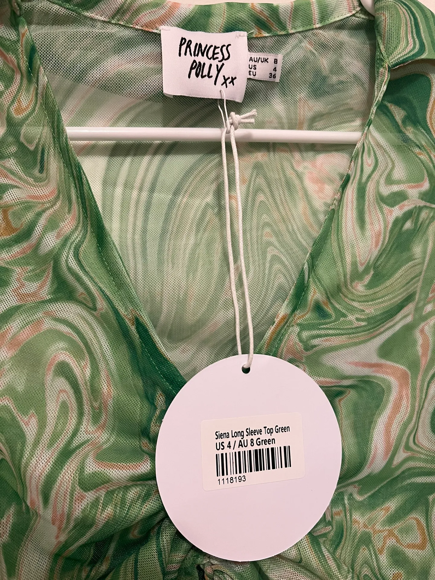 Princess Polly Long Sleeve Shirt - Image 3