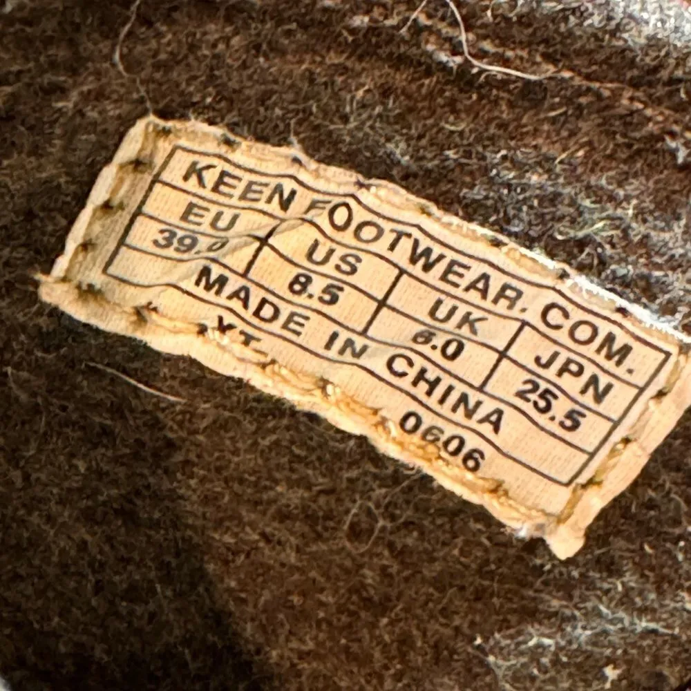 KEEN Intrecciato Weave Leather Loafers size 8.5 - Image 2