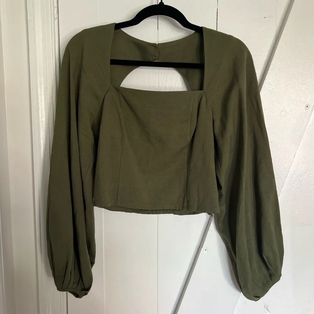 & OTHER STORIES Smocked Puff Sleeve Top - Image 4