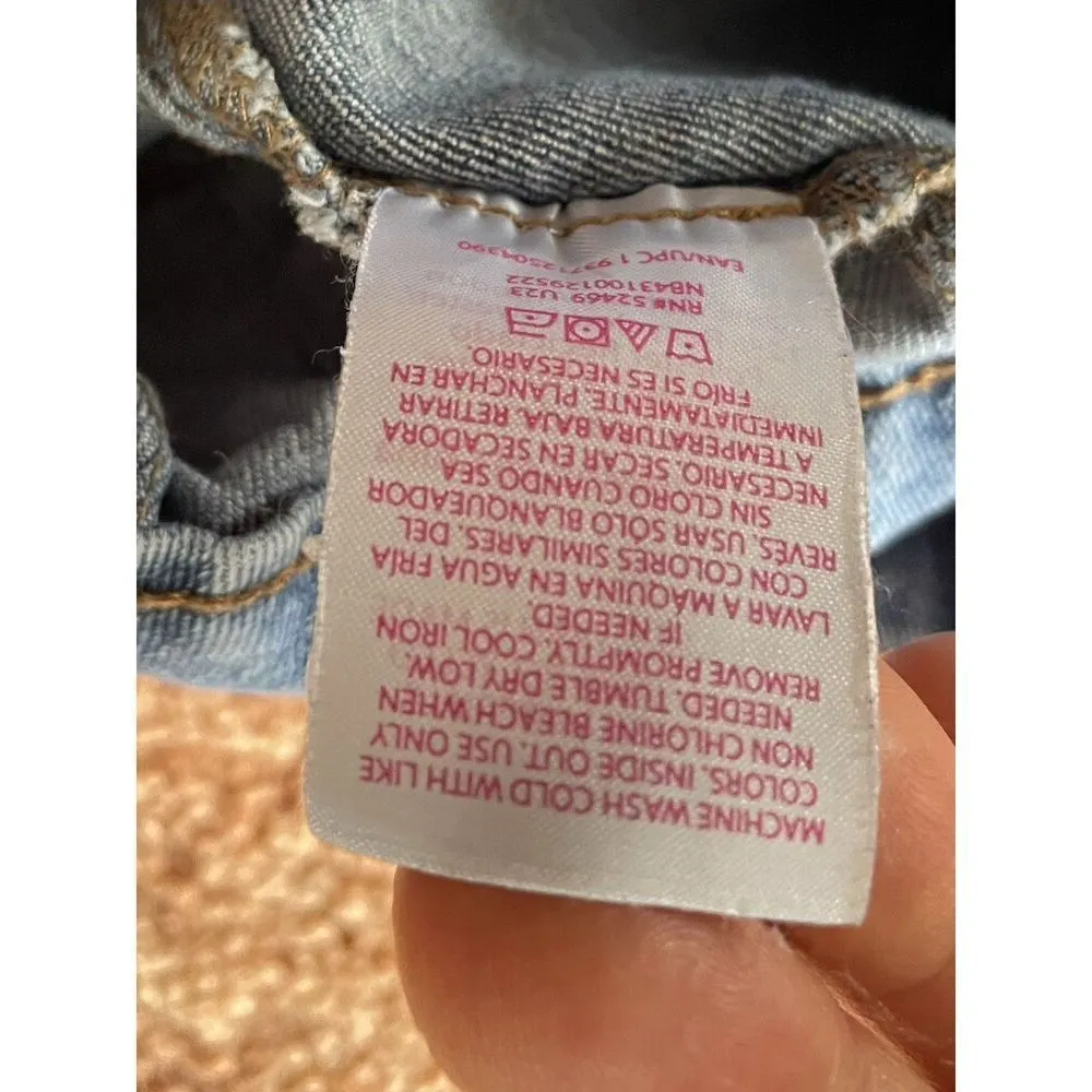 Wallflower High Rise Flare Jeans Size 7 Stretch Blue Sustainable Denim - Image 6