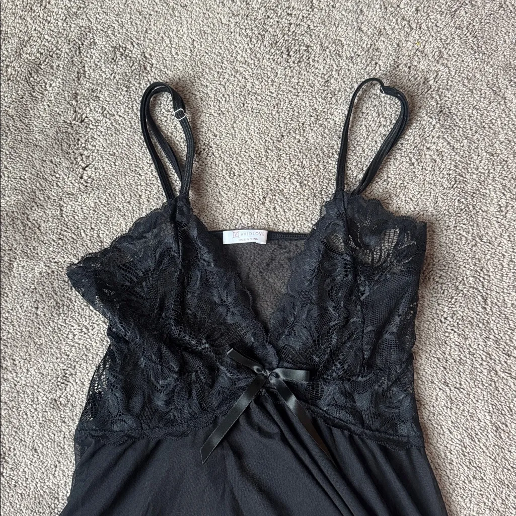 AvidLove Black Babydoll SIZE M - Image 2