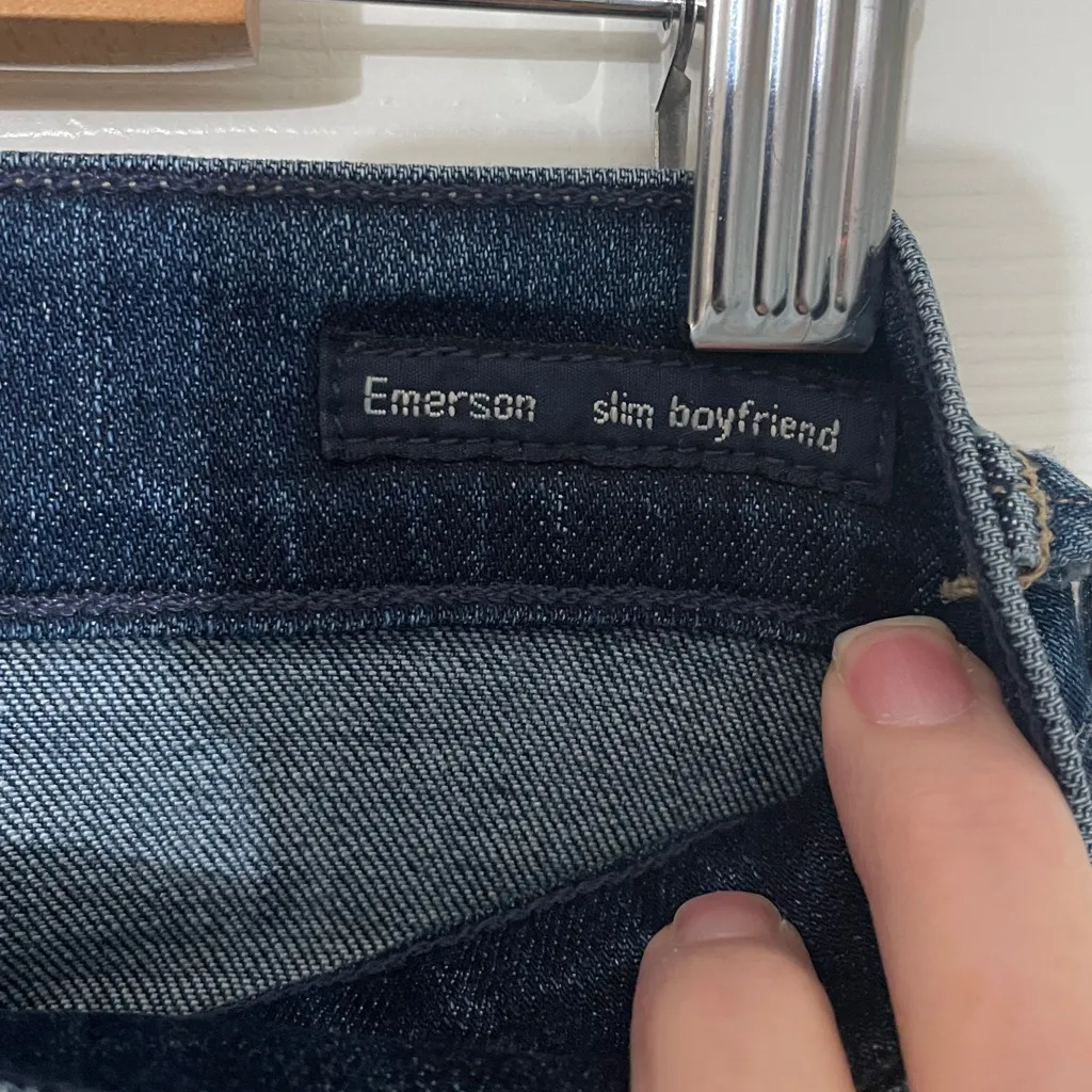 Citizens of Humanity Jeans Emerson Slim Boyfriend Button Fly Women's Size 25 - Image 7