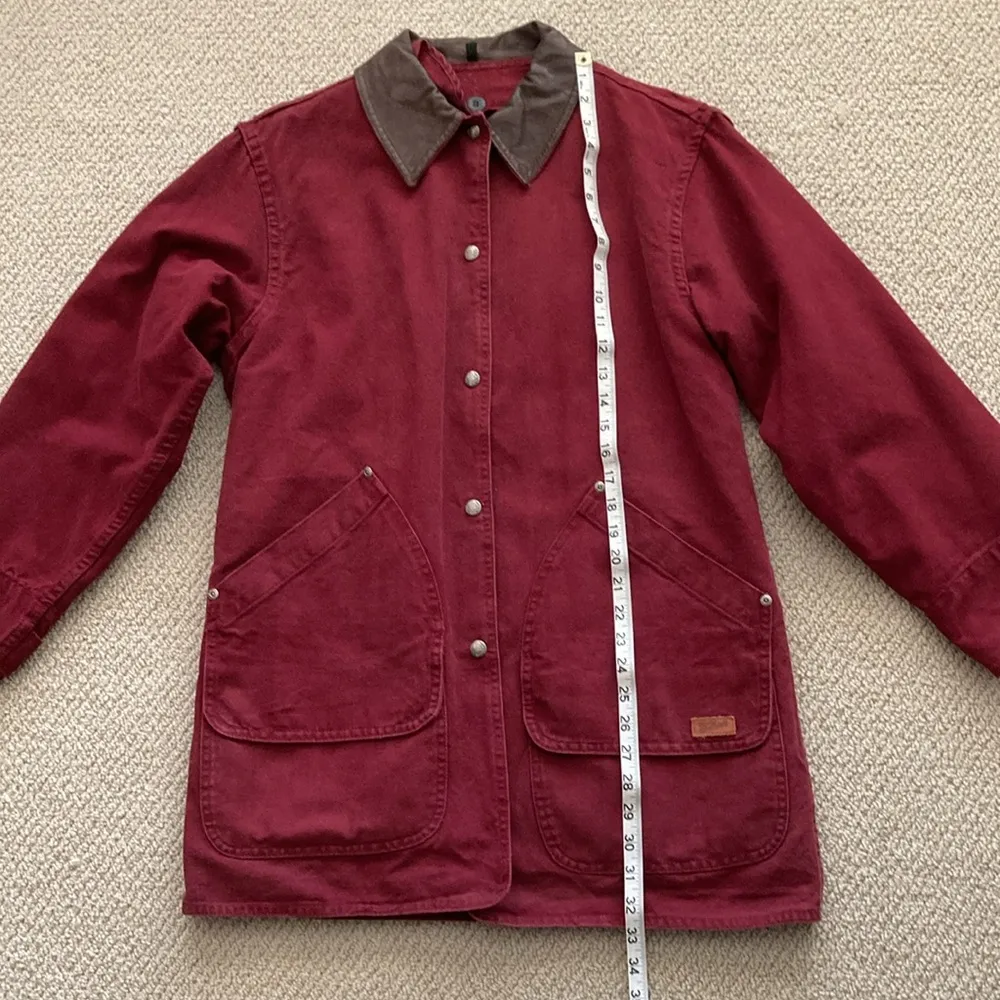 Vintage  Women’s Barn Jacket Utility Pocket Outerwear 1960s Wool Lined EUC - Image 5