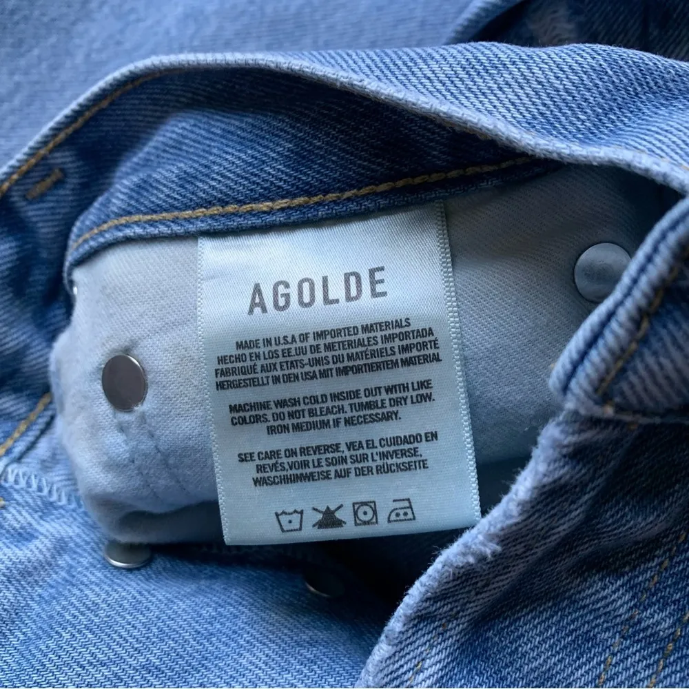 90’s Mid Rise Straight Denim Jeans - Image 7