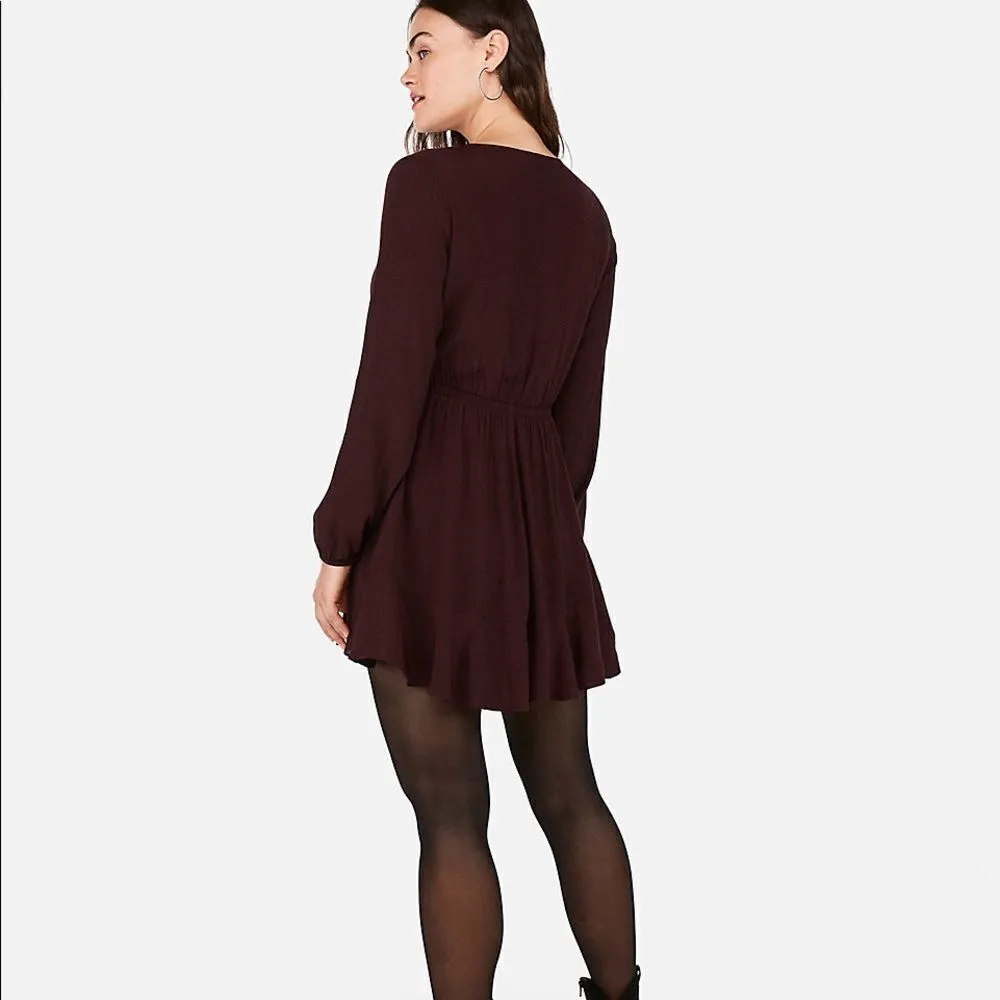 ✨ Ruffled Wrap Long Sleeve Dress✨ - Image 5