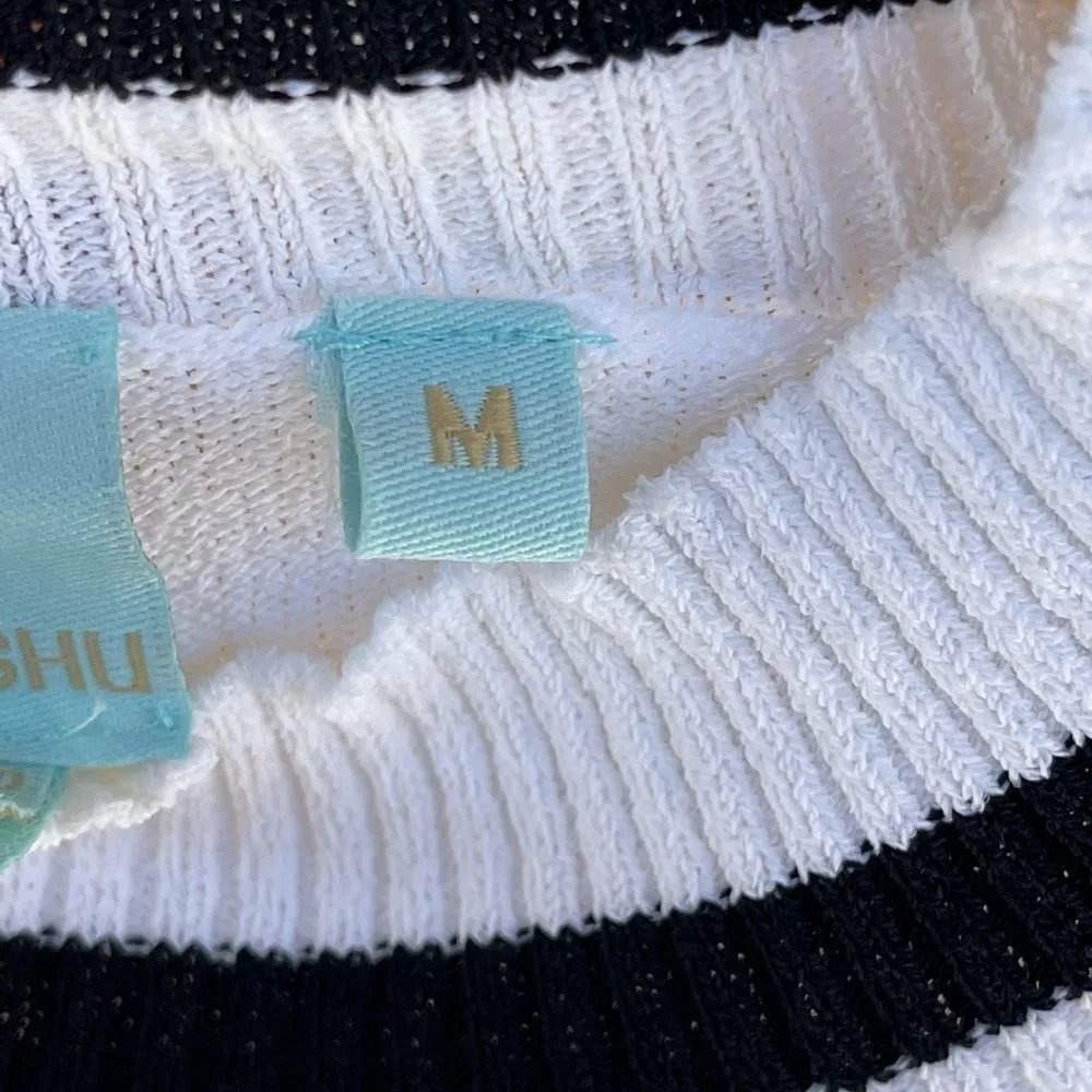 Shu shu sweater top medium White - Image 6
