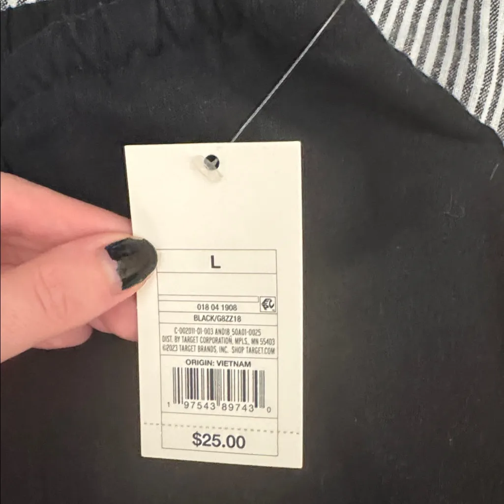 NWT 2 Pair of A New Day High Rise Wide Leg Linen Pants - Image 3