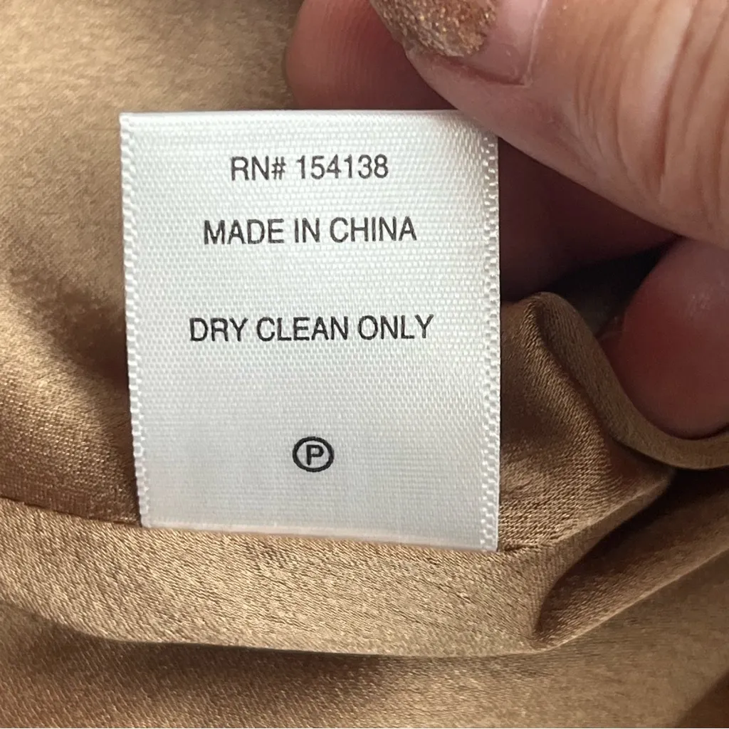 STAUD Bellamy Leopard Print Open Back Chiffon Mini‎ Slip Dress Womens Size XS - Image 6