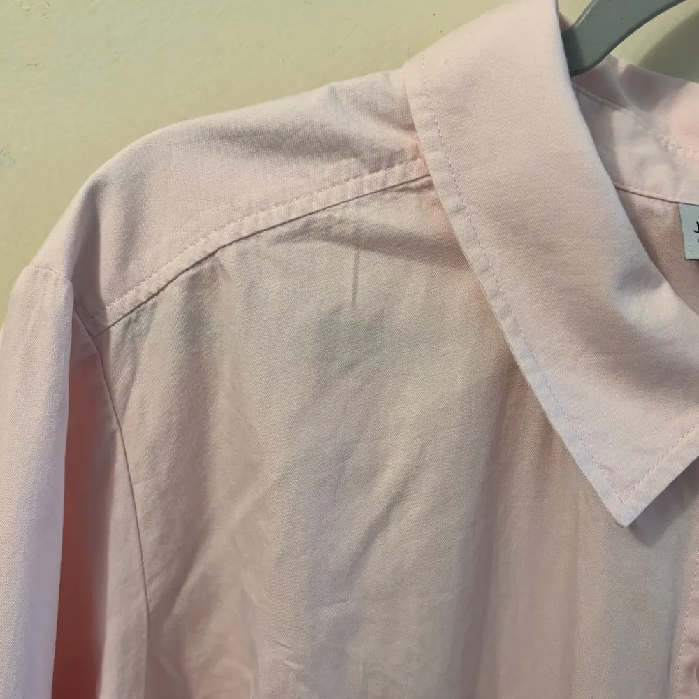 Joan Rivers Light Pink Casual Button-Down Shirt - Image 7