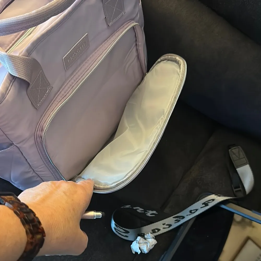 Lilac purple Quilted Women's Bag NWT - Image 8