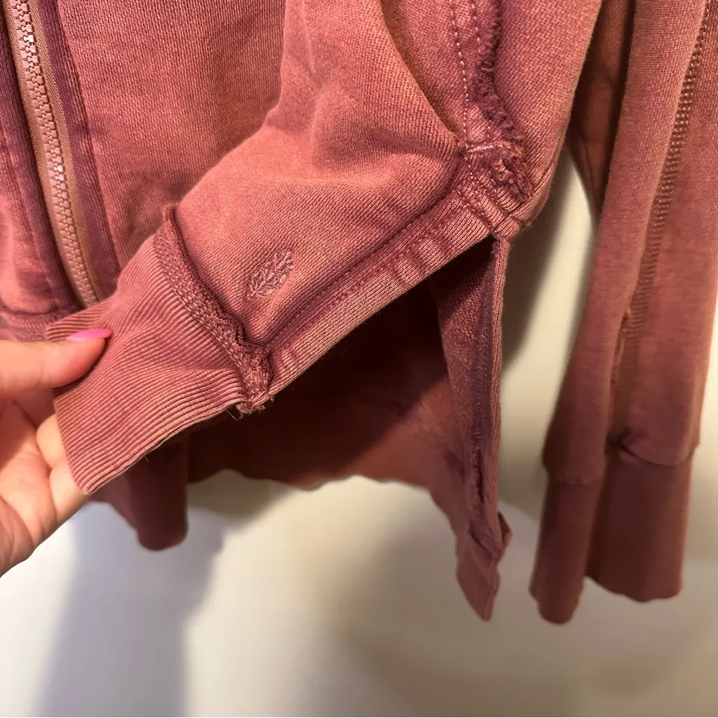 free people movement only one full zip hoodie sweatshirt size large - Image 4