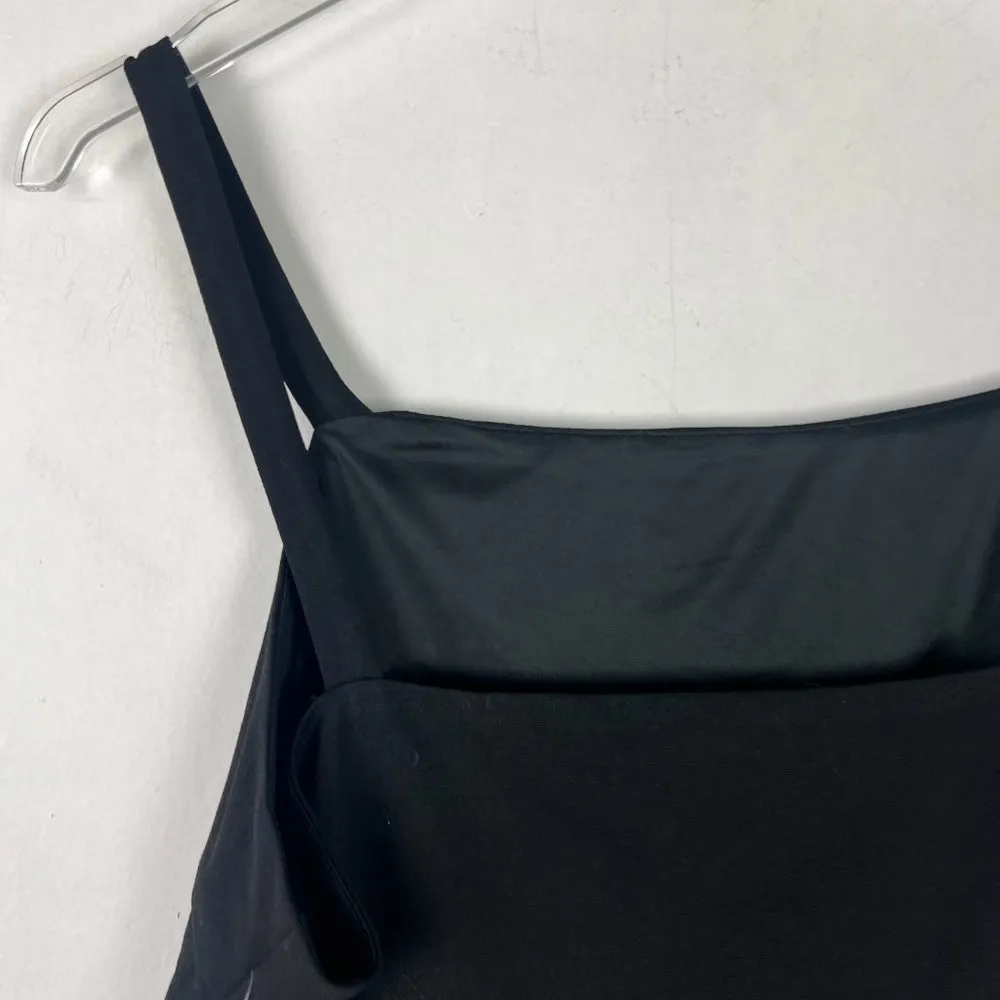 NWT Bagatelle Collection Cropped Tank Top Black Size Medium M NEW - Image 9