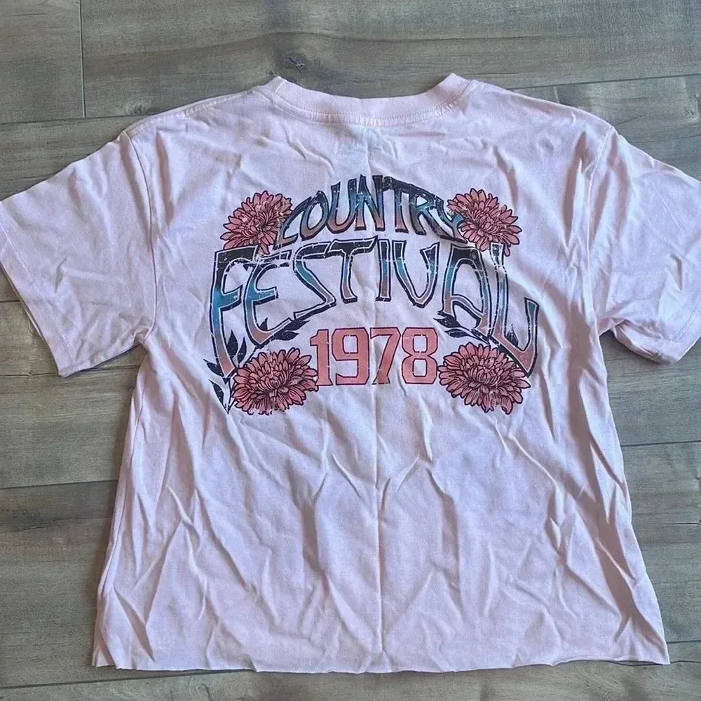 4/$25 NEW Country Festival Austin Nashville Louisville Memphis Pink Tee Sz XS - Image 4