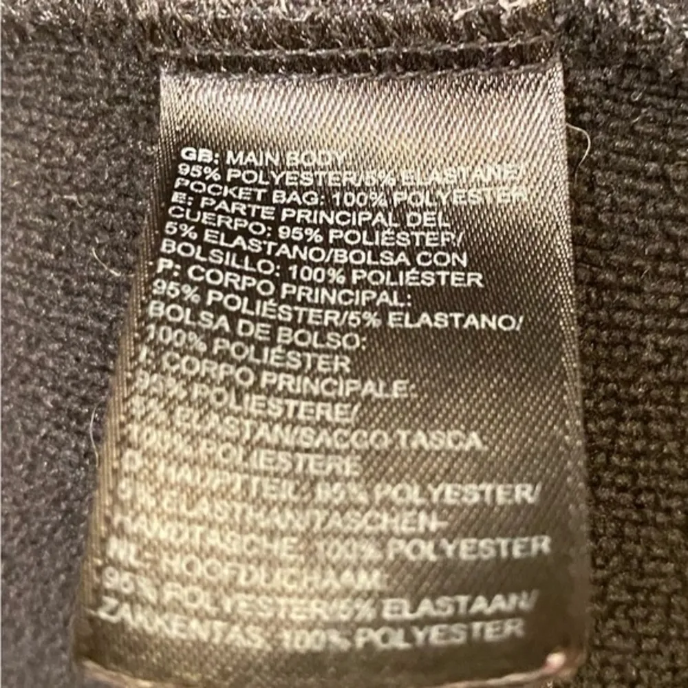 The North Face Women’s XS Poly/Elastane Jacket Black W/Pink Ribbon Logo Full Zip - Image 8