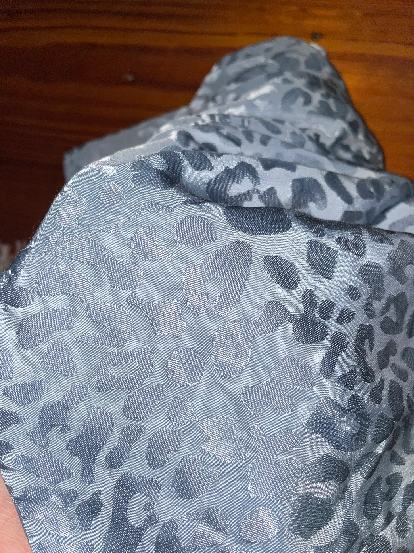 Blue Blush Leopard Blue Skirt - Image 4