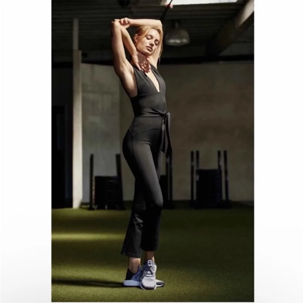 Free People Movement After Hours Jumpsuit Black - Image 3