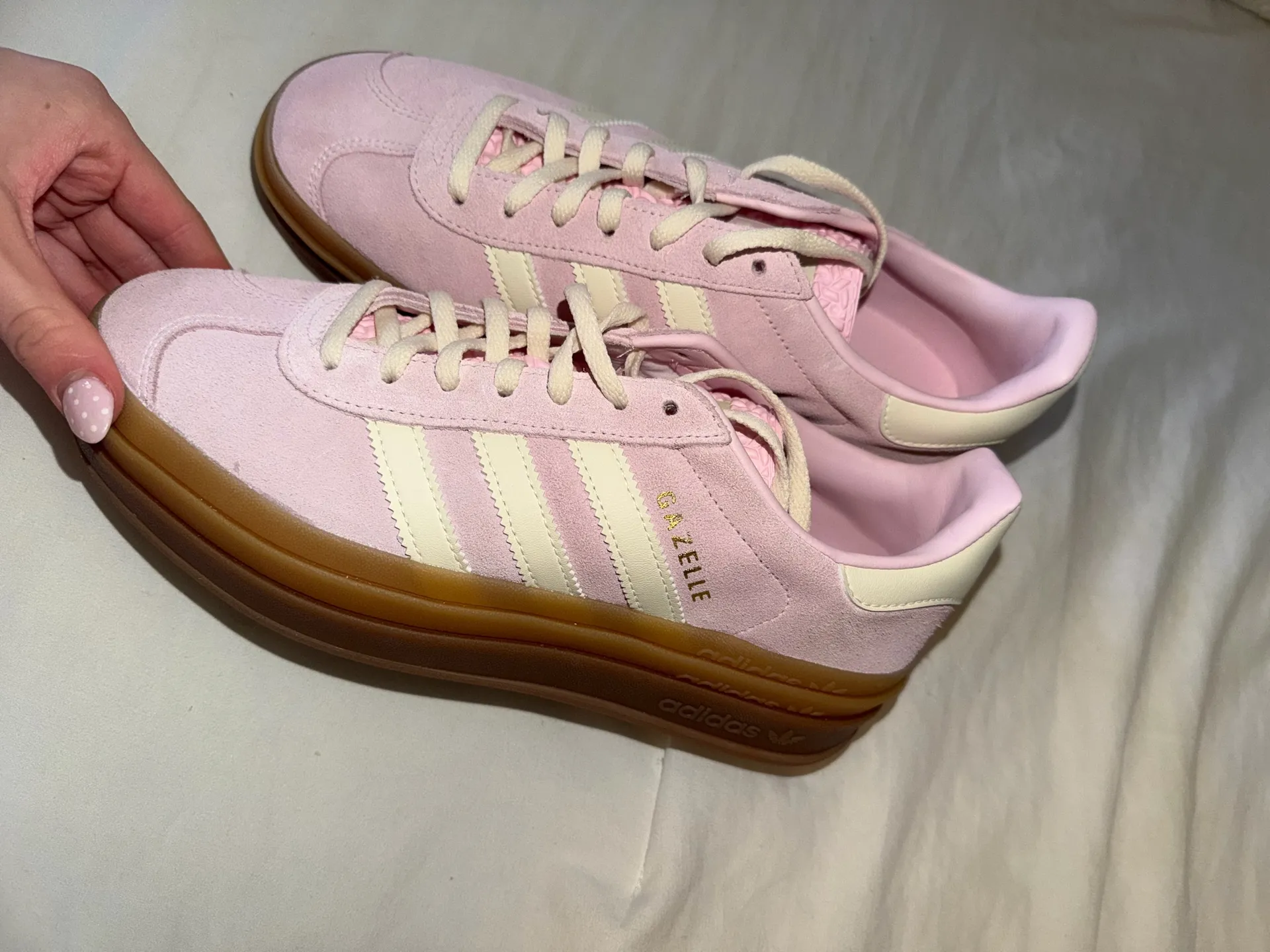 Adidas Wmns Gazelle Bold 'Clear Pink Gum' - Image 4