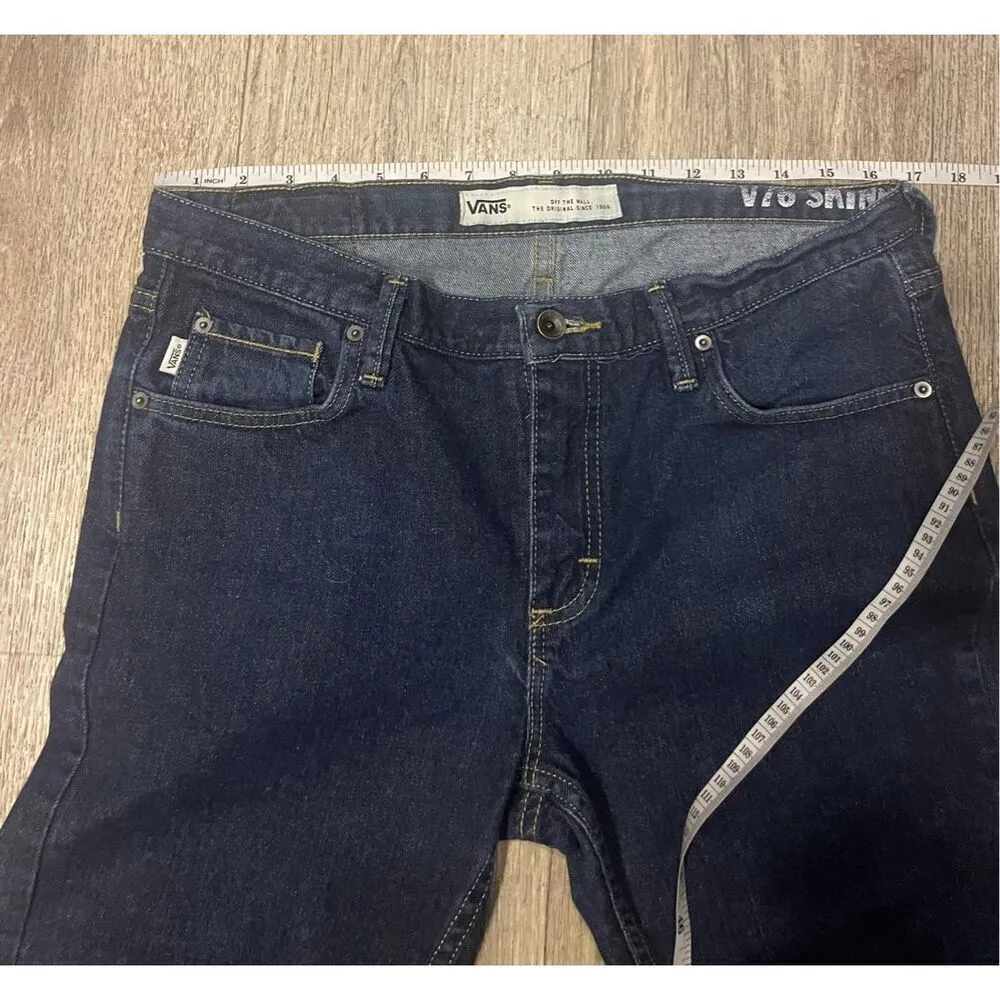 VANS Off the Wall Skinny Capri Jeans 34 - Image 5