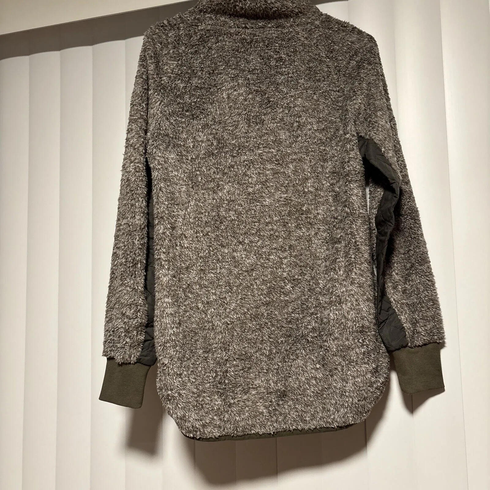 *NWT* VIISHOW Women's‎ Long Sleeve Quilt Coat/sweater green Size Xs/SM - Image 5