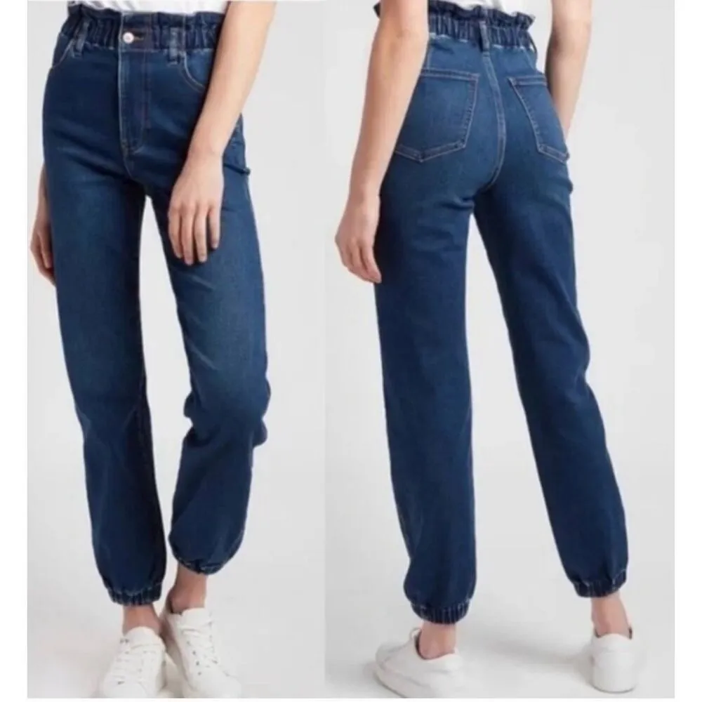 Express jogger super high rise jeans size 8 - Image 2