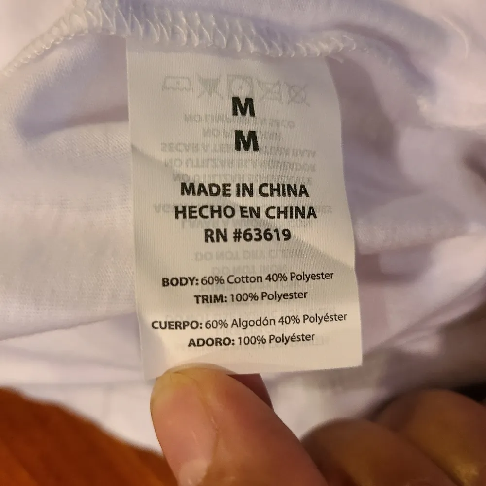 Bebe White Tank Top Medium - Image 6