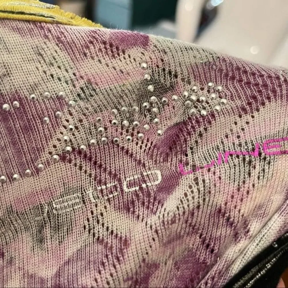 Vintage Custo Barcelona side zip artistic tank top harajuku style sm cotton y2k - Image 6