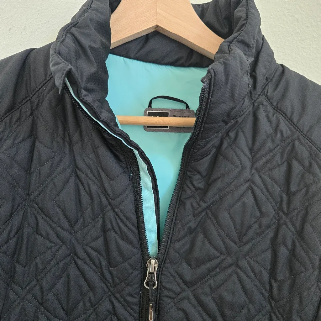 REI Black Quilted Primaloft packable women’s black jacket size XS - Image 5