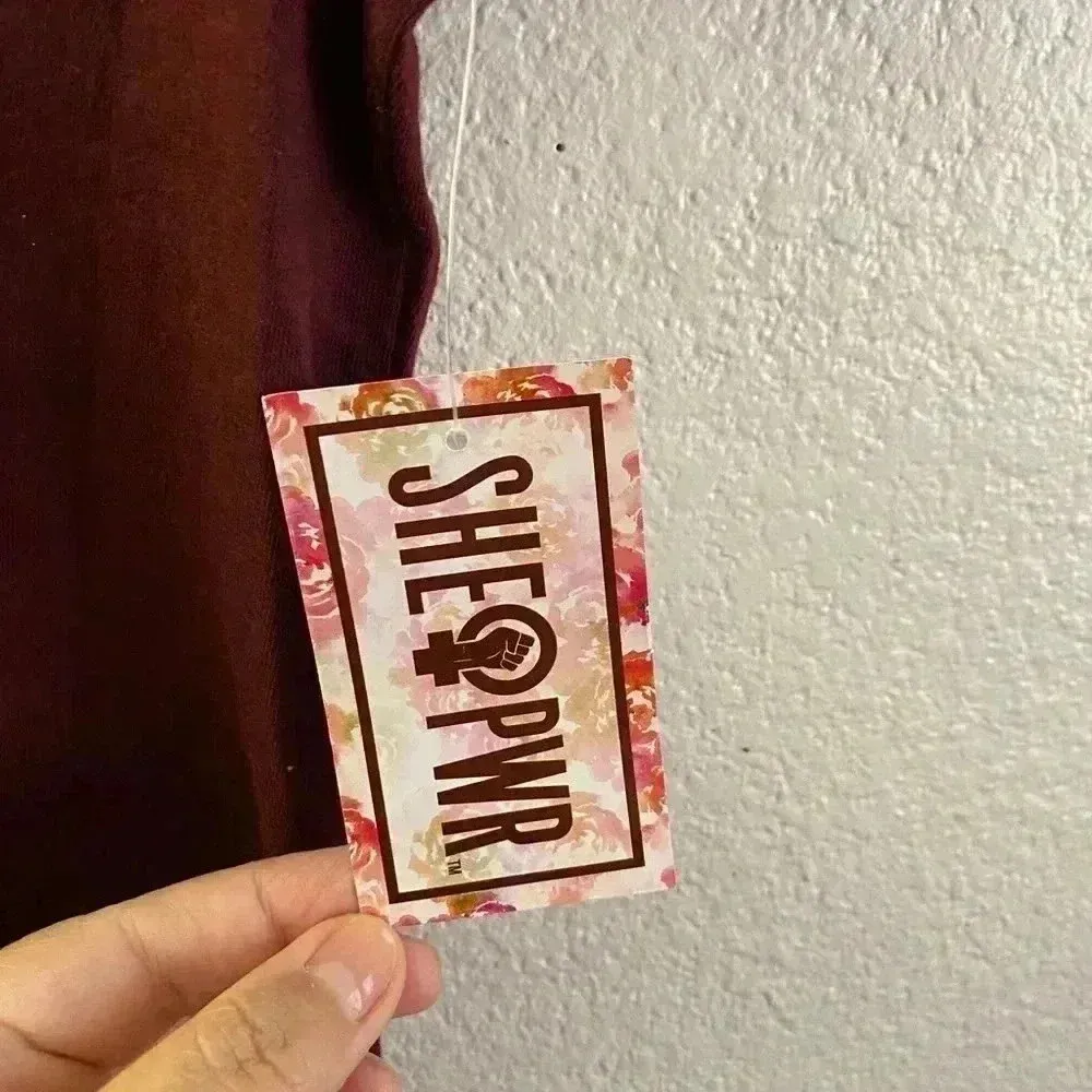 🆕Girl Power Strong Woman Pink Logo XL🆕 Red - Image 6