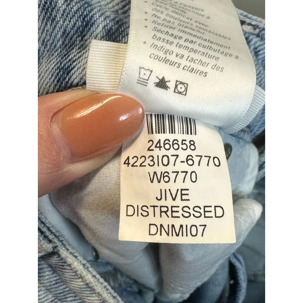 Paige Women's W6770 Size 27 Blue Denim Relaxed Noella Straight Leg Jeans NWT - Image 9