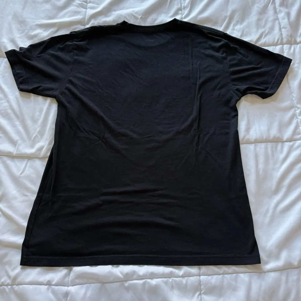 Womens Size Large Black I Move Weight Like You Move Your Mouth Tee T Shirt - Image 5