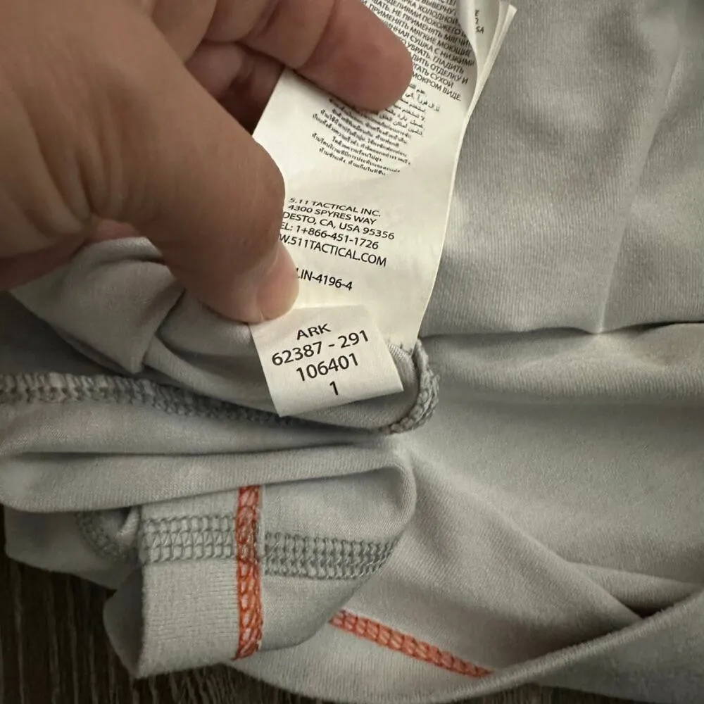 5.11 Tactical Women's Small Pullover LS Shirt Kryptek Yeti Rapid Athletic - Image 7