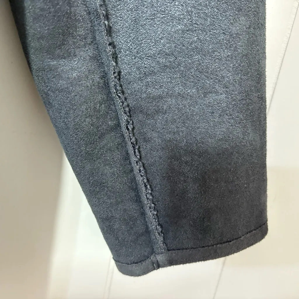 Banana Republic Reversible Vegan Suede Sherpa Jacket Gray Size XS NEW - Image 7