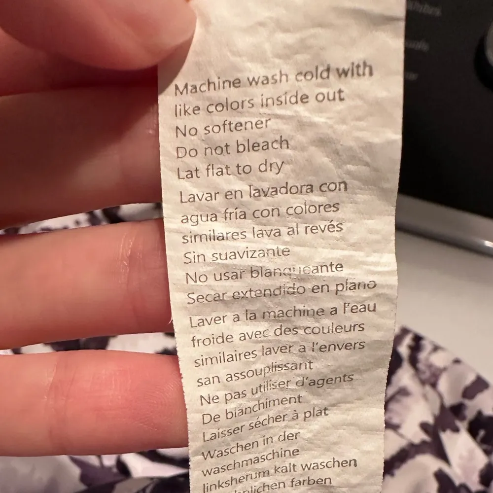 Fabletics‎ Gray White High Waisted Printed Cold Weather Legging Size XL - Image 5