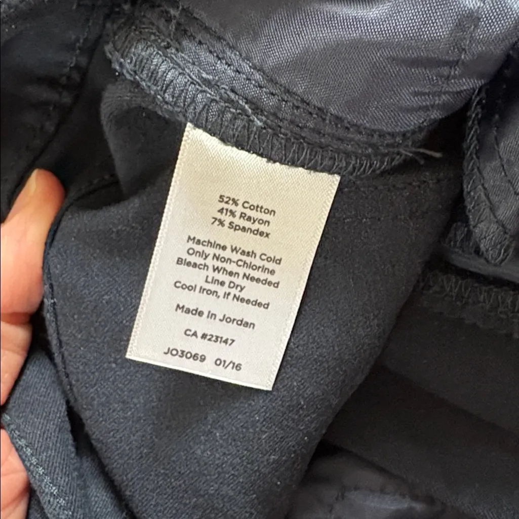 Talbots Midnight Blue Trousers Cropped Size 12 Pants - Image 6