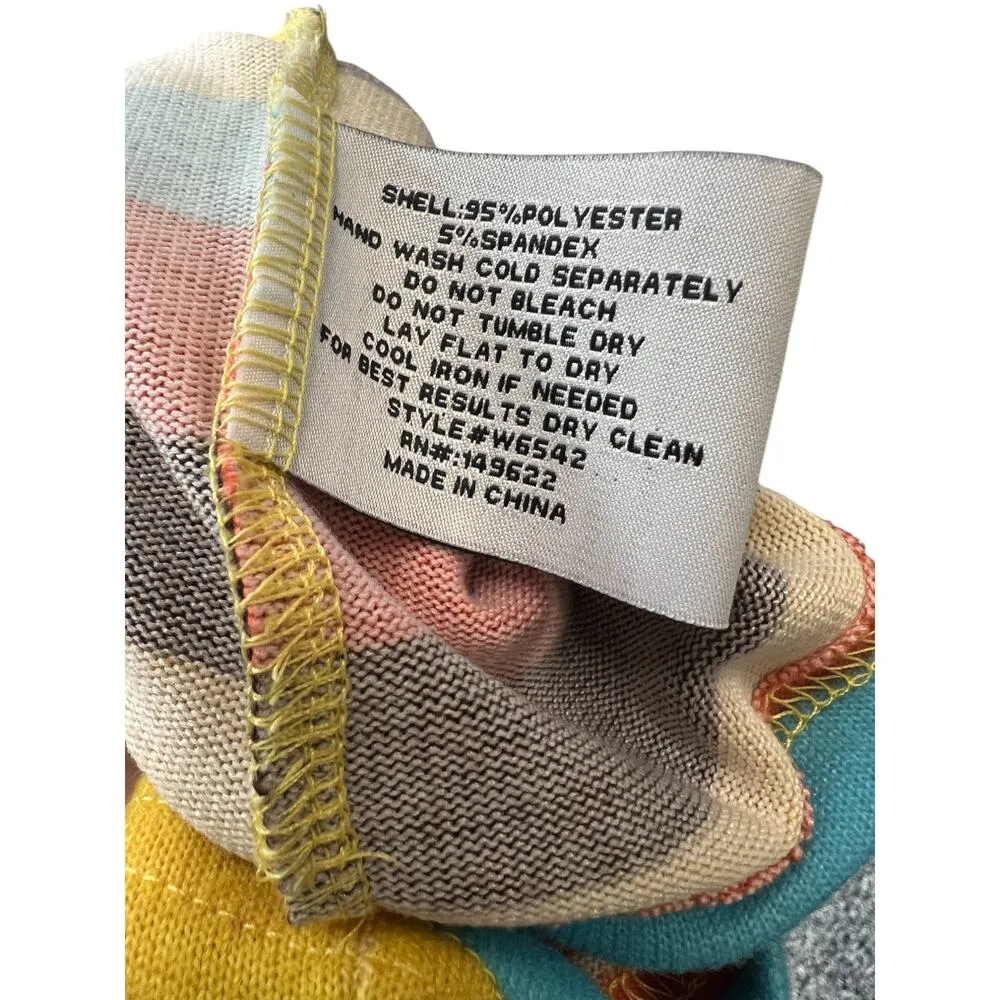 Walter Baker | S | 2Piece Set Skirt Matching Top Short Sleeve Matching Striped - Image 7