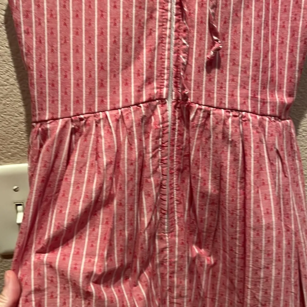 Charlotte Russe Striped Embroidered Halter Dress Size Small - Image 7