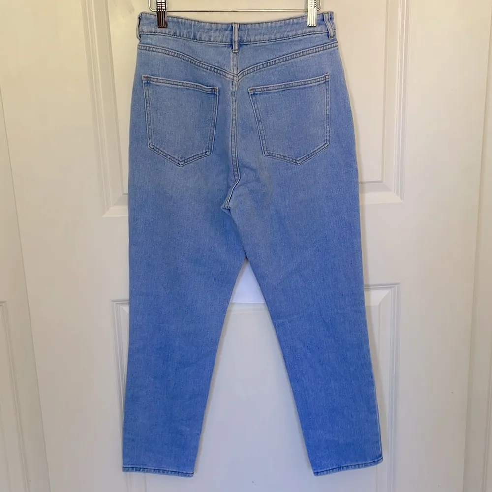 John Galt High Rise Crop Mom Jean 27 - Image 4