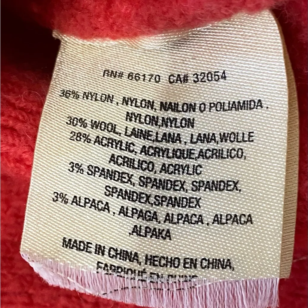 Anthropologie|Moth| Women’s Size S Oversized Alpaca Blend Crewneck Sweater - Image 8