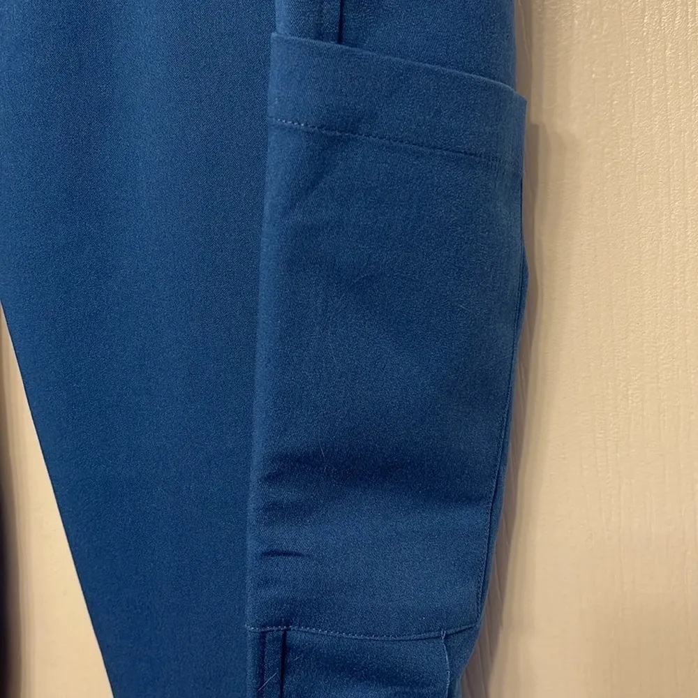 Perilla Blue Cargo Medical Doctor Nurse Hospital Scrub Pants Size XL NWOT #2106 - Image 3