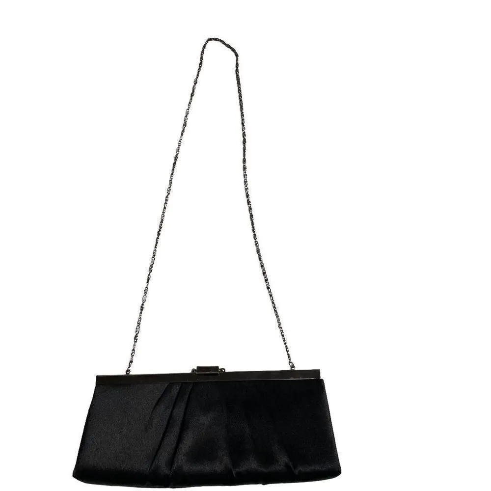 JESSICA MCCLINTOCK Crossbody Black Chain Strap Size 4X1X10 - Image 2