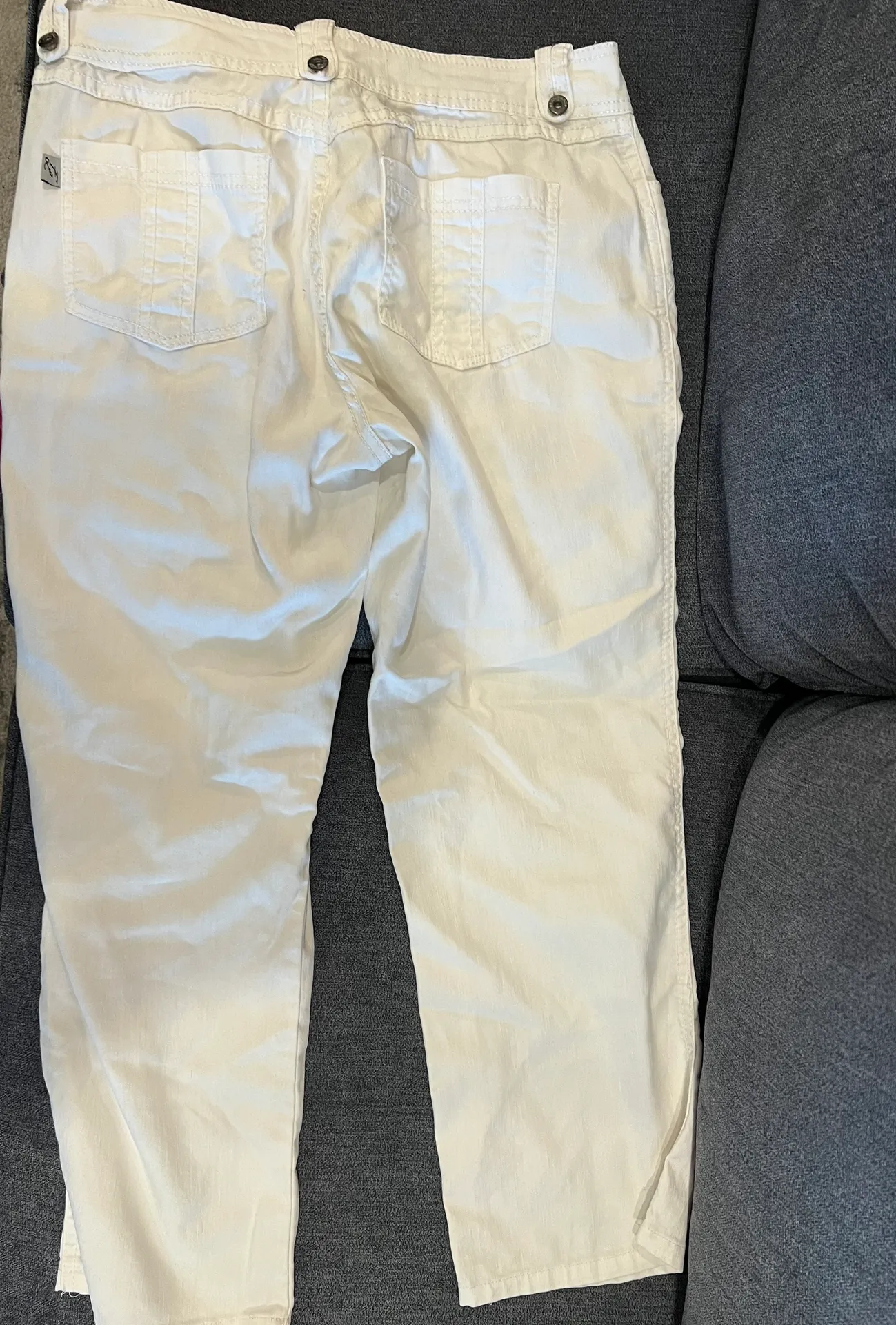 F.L Jeans Women’s White Pant  - Image 3
